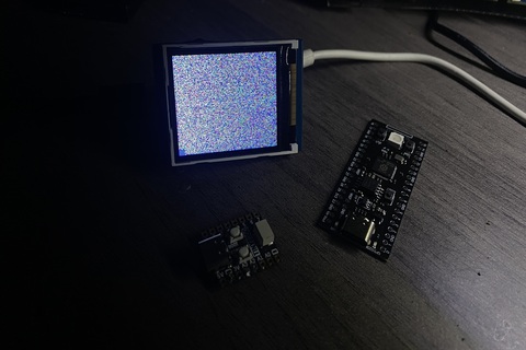 output from the lcd